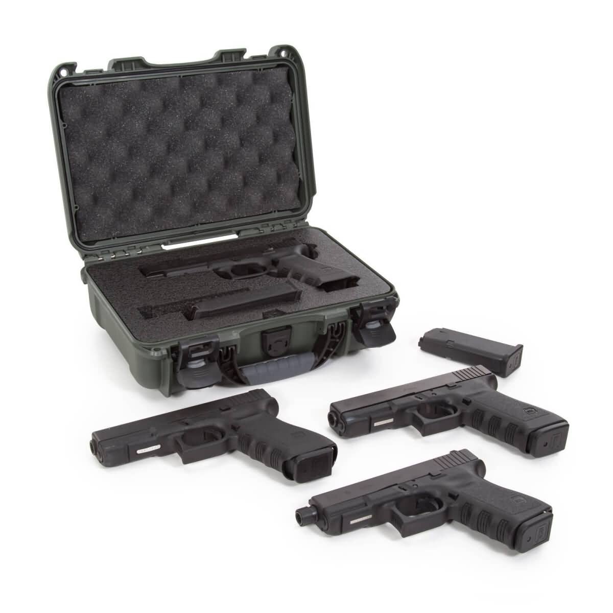 NANUK® Cases Pistolen-Koffer 909 1 Glock® Pistole in verschiedenen